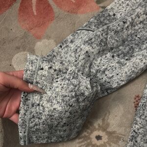 Lululemon Gray Speckled leggings size 6